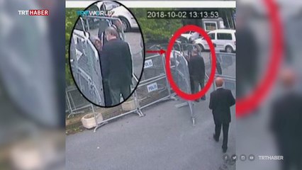 Cemal Kaşıkçı'nın konsolosluğa girmeden önceki son görüntüleri ortaya çıktı