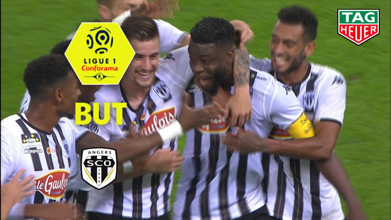 But Ismaël TRAORE (36ème) / Stade de Reims - Angers SCO - (1-1) - (REIMS-SCO) / 2018-19