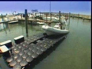 Floating Boat Lift Launch Demonstration