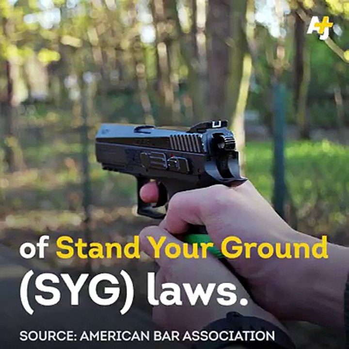 Florida's "stand your ground" law allows people to use deadly force to protect themselves, and it's racist AF.