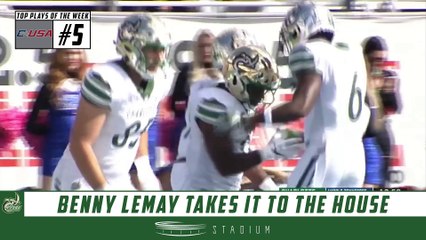 Top 5 Conference USA Football Plays of the Week: Week 8