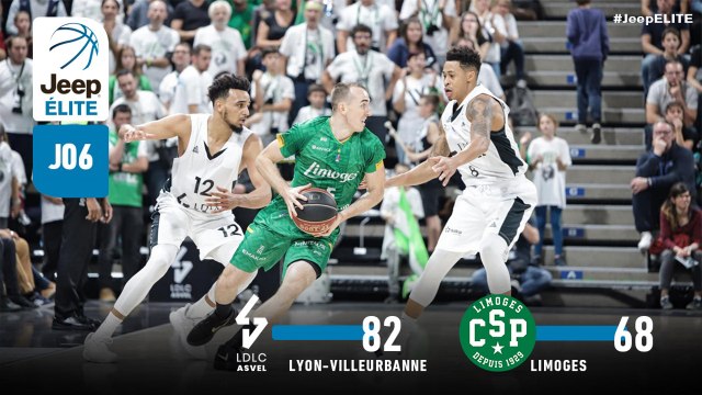 Jeep® ÉLITE : Lyon-Vileurbanne vs Limoges (J6)