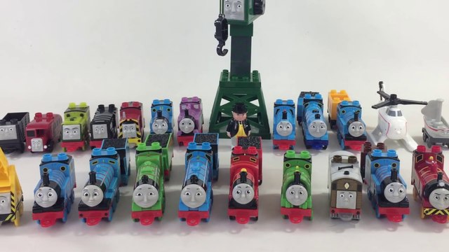 24 Thomas and Friends Mega Bloks - Percy James Edward Harold Gordon Bertie  | Keith's Toy Box - video Dailymotion