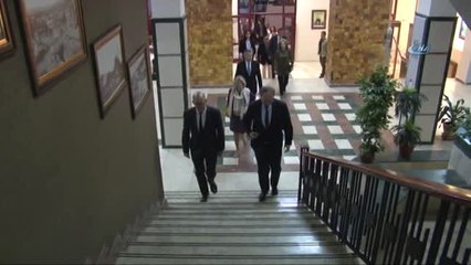Vali Köşger AB Büyükelçileri'ni Ağırladı
