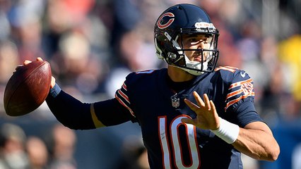 Trubisky fires a perfect pass to Anthony Miller for 21 yards
