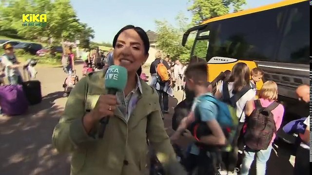 Endlich Freitag-Video: KiKA LIVE auf Klassenfahrt, Tag 1 | Mehr auf KiKA.de