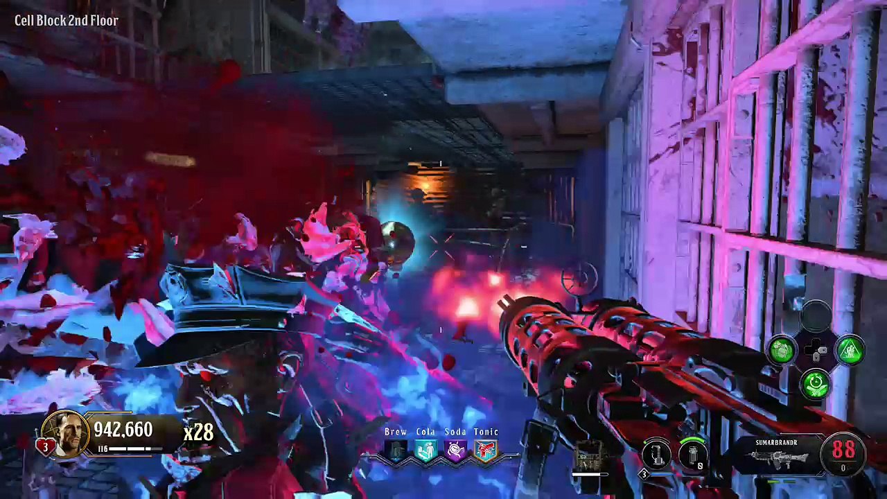 World's First 1 Million Zombie Rush Score Call of Duty Black Ops 4. Blood of the Dead Alcatraz.