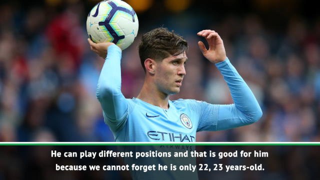Versatility key for John Stones - Guardiola