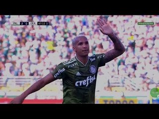 DEYVERSON DÁ ENTRADA CRIMINOSA E É EXPULSO DO JOGO - Palmeiras x Ceará 21/10/2018