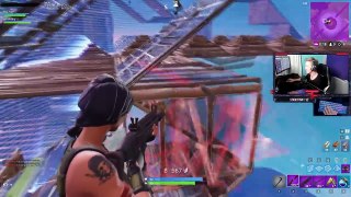 Tfue's Chat Freaked out & Cried Aimbot after Tfue ended the Game like this (Fortnite Funny)