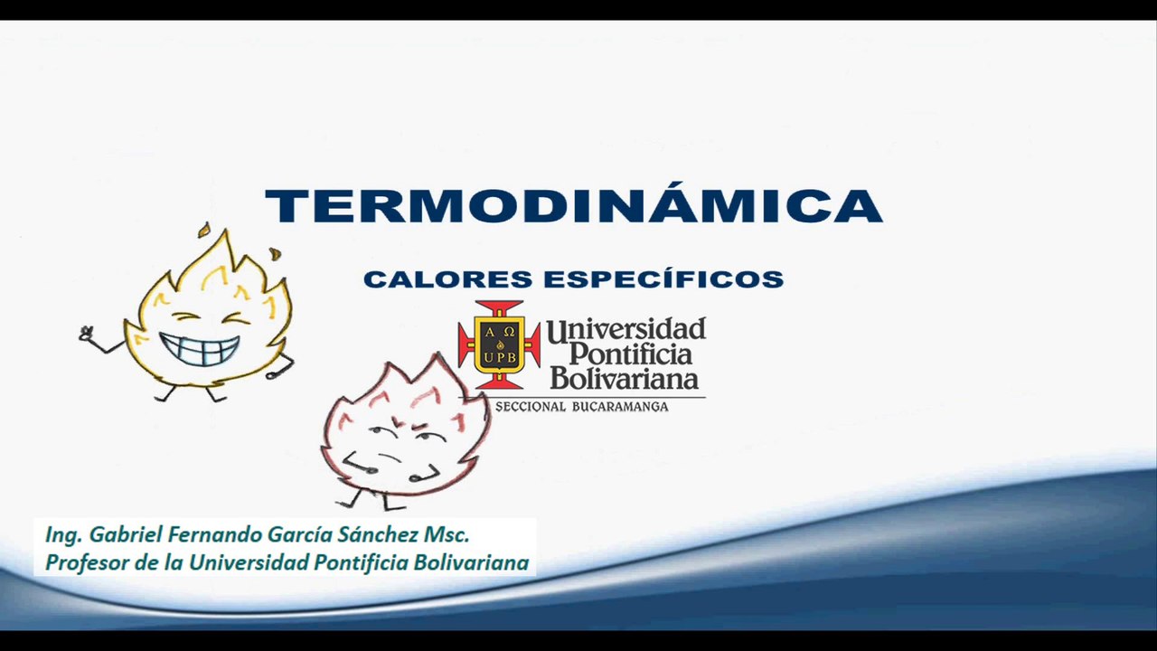 Calores Específicos - Clase 8 Termodinámica