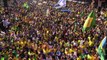 Milhares vão às ruas em apoio a Bolsonaro