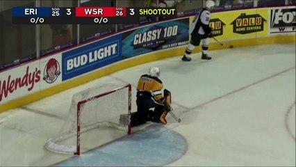 OHL Windsor Spitfires 3 at Erie Otters 4 - SO