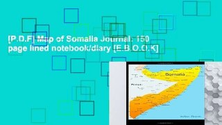 [P.D.F] Map of Somalia Journal: 150 page lined notebook/diary [E.B.O.O.K]