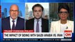 Dr. Quanta Ahmed and Michael Smerconish speaking The Impact of siding with Saudi Arabia VS. Iran. #Iran #Smerconish #News #DonaldTrump #SaudiArabia @MissDiagnosis