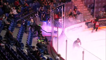 WHL Kelowna Rockets 1 at Vancouver Giants 3