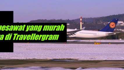 Tiket pesawat yang sip banget