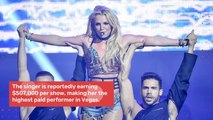 Britney Spears Stays In Vegas