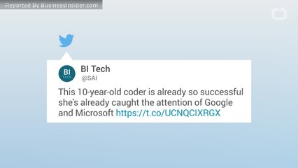 This 10-year-old Coder Has Caught The Attention Of Google and Microsoft