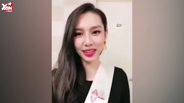 Thùy Tiên giới thiệu bằng 6 thứ tiếng