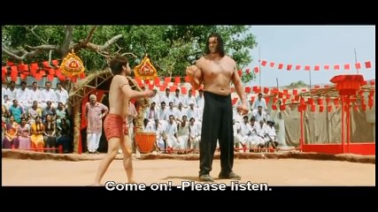 The Great Khali fight in indian movie