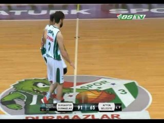 DÖRTLÜ FİNALDEYİZ! BURSASPOR DURMAZLAR 91-67 AFYON BELEDİYESPOR