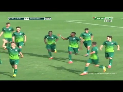U19 Türkiye Şampiyonası Finali Bursaspor - Altınordu 2. yarı