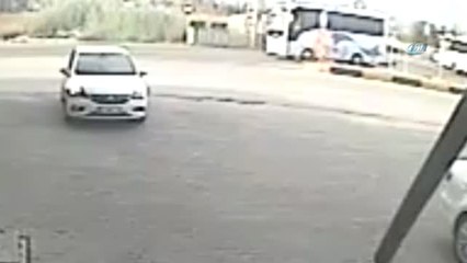 Alman Turistin Hayatını Kaybettiği Kaza Kamerada