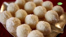 సులభంగా కొబ్బరి లడ్డు తయారీ విధానం | Instant Coconut Laddu | Quick Laddu | Easy Indian Sweet Dessert