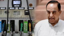 Petrol- Diesel के Price कम करने के लिए Subramanian Swamy के पास है Formula | वनइंडिया हिन्दी