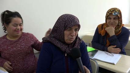 Acılar bitiyor, hayaller ve umutlar gerçek oluyor...Bucalı kadınlar alfabe ile tanışıyor