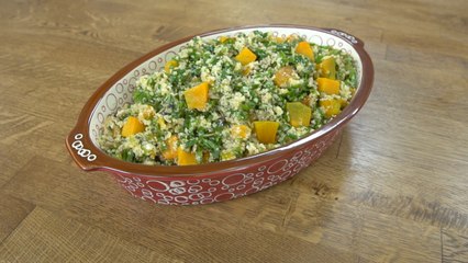 Bal Kabaklı Çekirdekli Bulgur Salatası Tarifi