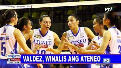 Valdez, winalis ang Ateneo