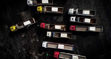 Fuarda Sergilenecek Mermerler Yaklaşık Bin 300 TIR'la Taşındı! Mermerlerin Tonu 4 Bin Dolara Satılıyor