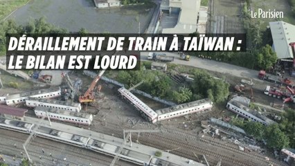 Déraillement de train mortel à Taïwan