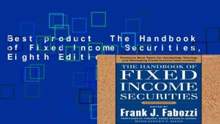 Best product  The Handbook of Fixed Income Securities, Eighth Edition
