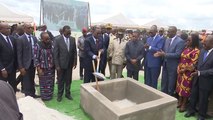 Football CAN lancement des travaux du stade a Yamoussoukro