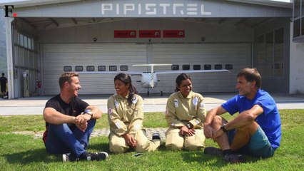 Pilots Aarohi Pandit and Keithair Misquitta on their mission to circumnavigate the globe