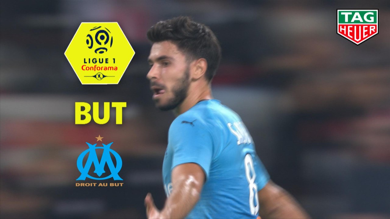 But Morgan SANSON (42ème) / OGC Nice - Olympique de Marseille - (0-1) - (OGCN-OM) / 2018-19
