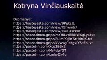 Kotryna Vinciauskaite duomenu leak