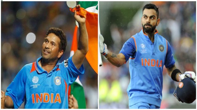 India Vs West Indies 1st ODI: Virat Kohli ahead of Sachin in terms of scoring 100 | वनइंडिया हिंदी