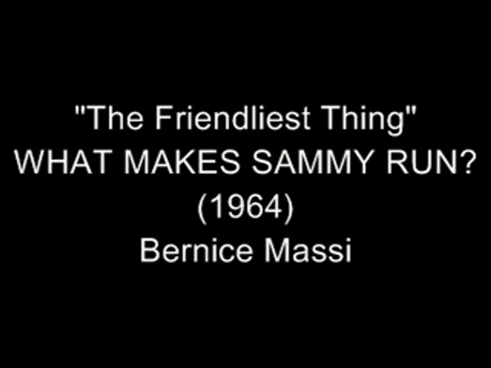 The Friendliest Thing
