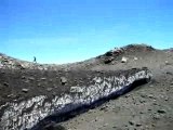 Le cratère du volcan Villarrica