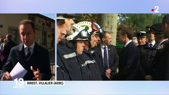 Emmanuel Macron : les attentes des sinistrés de l'Aude