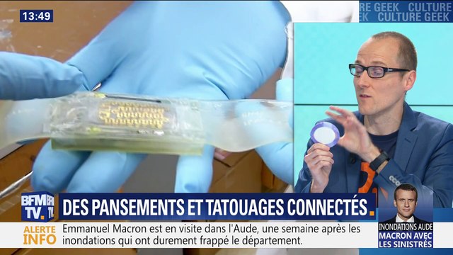 Des pansements et tatouages connectés