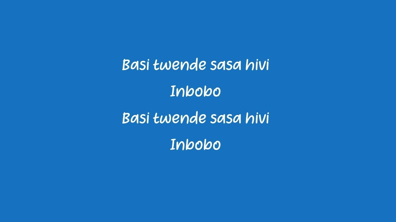 Kassim Mganga Ft Nandy & Fid Q - Inbobo Lyrics