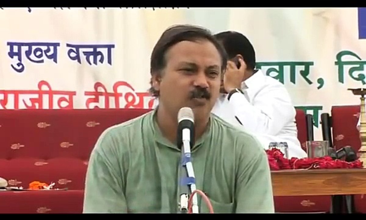 Take four step to remain healthy full life - Rajiv Dixit