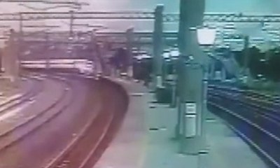 Tayvan’daki tren faciası kamerada