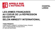 Les armes françaises au cœur de la répression en Egypte selon Amnesty International