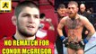 Khabib has already turned down an offer for $15 Mill. for rematch with Conor McGregor,Nate-Poirier